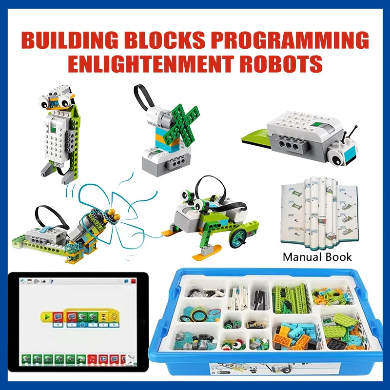 Kids Education Hub - روبوت برمجة متوافق مع WEDO2.0 طراز