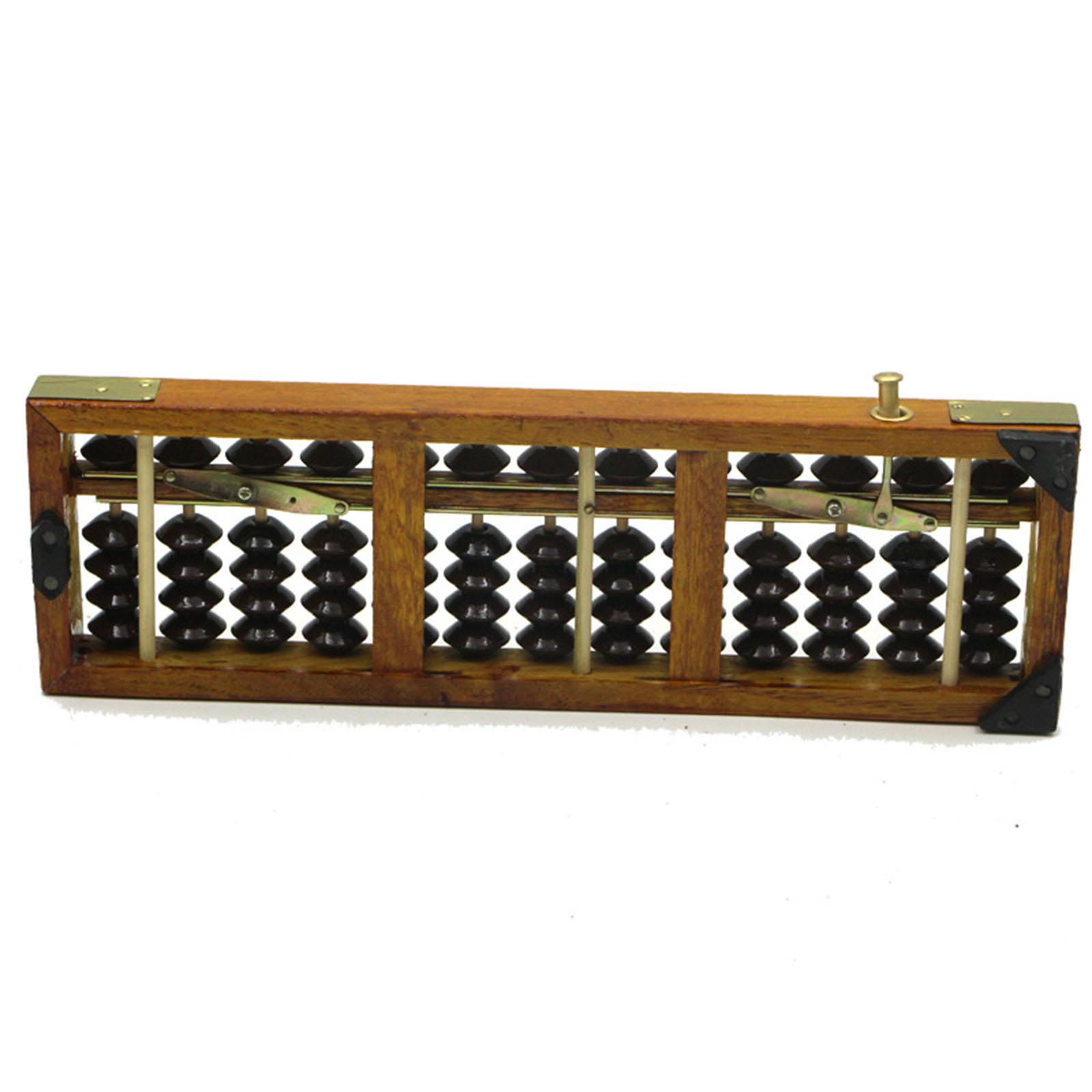 Abacus Counting Bead - آلة حاسبة خشبية للأطفال بـ 13