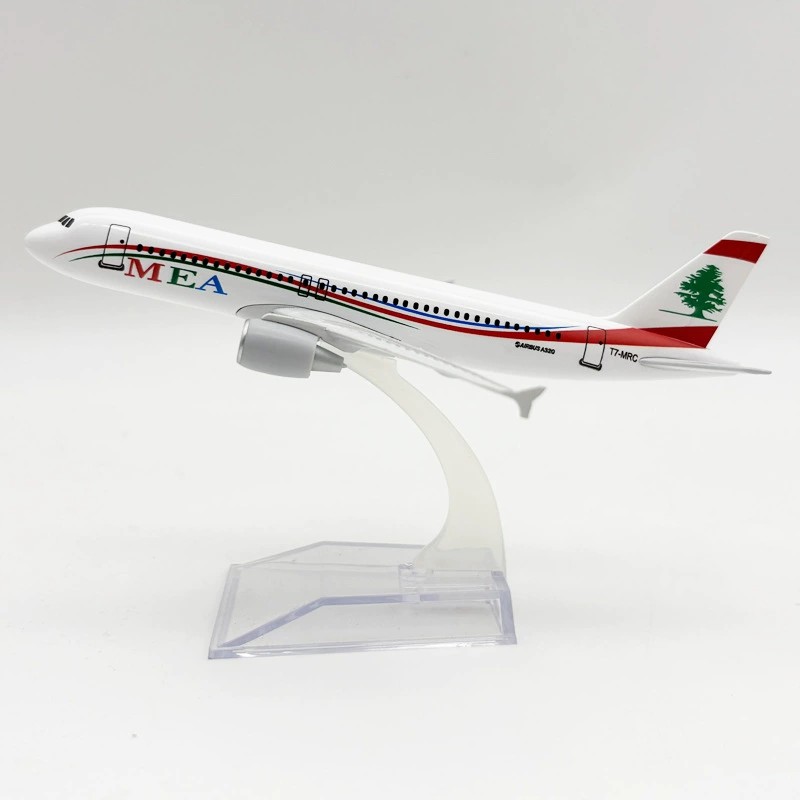 Kids Education Things - تذكارية لعبة الطائرات 16 سنتيمتر A320