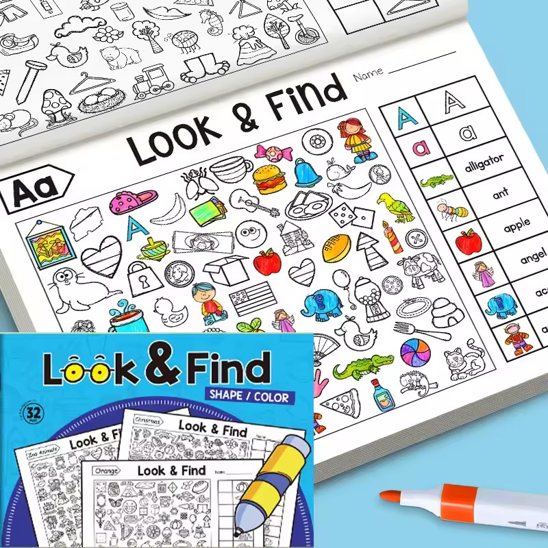 Kid Educational - ابحث عن وكتاب تلوين للأطفال الصغار