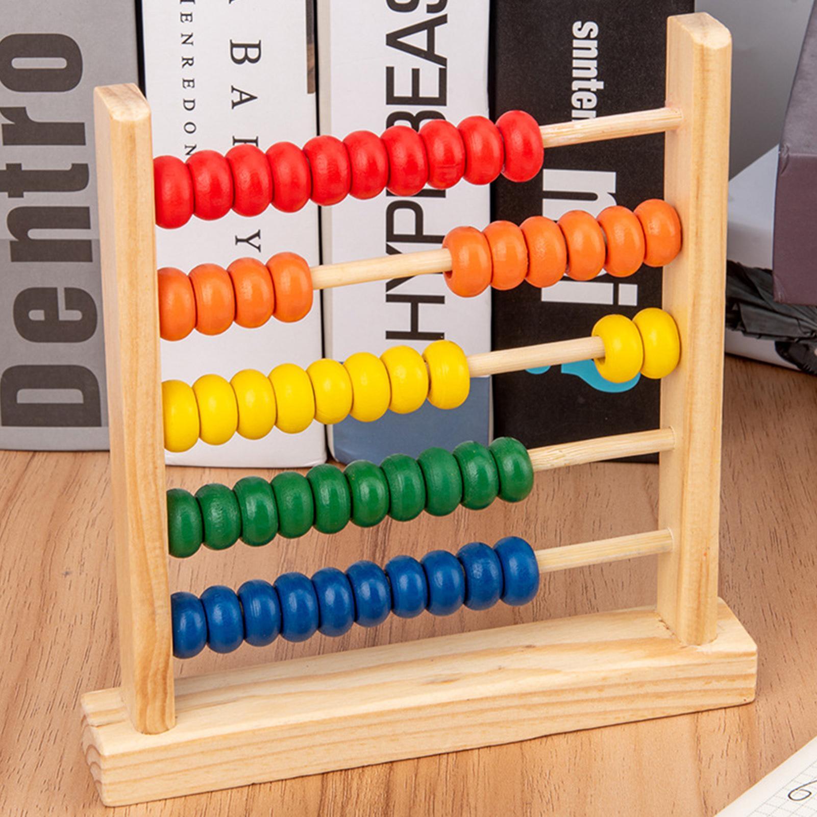 لعبة عداد خشبي تعليمية للأطفال - مراجعة Abacus Counting Bead وسعره