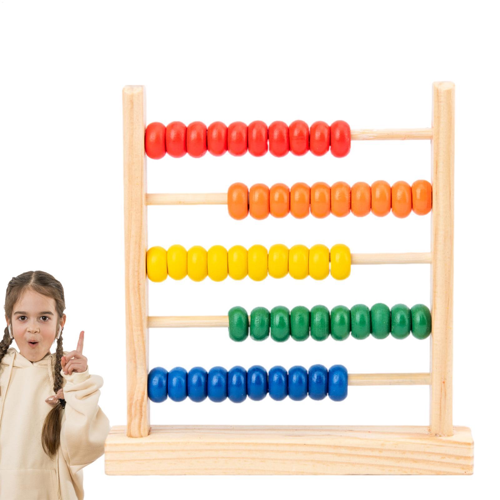 لعبة عداد خشبي تعليمية للأطفال - مراجعة Abacus Counting Bead وسعره
