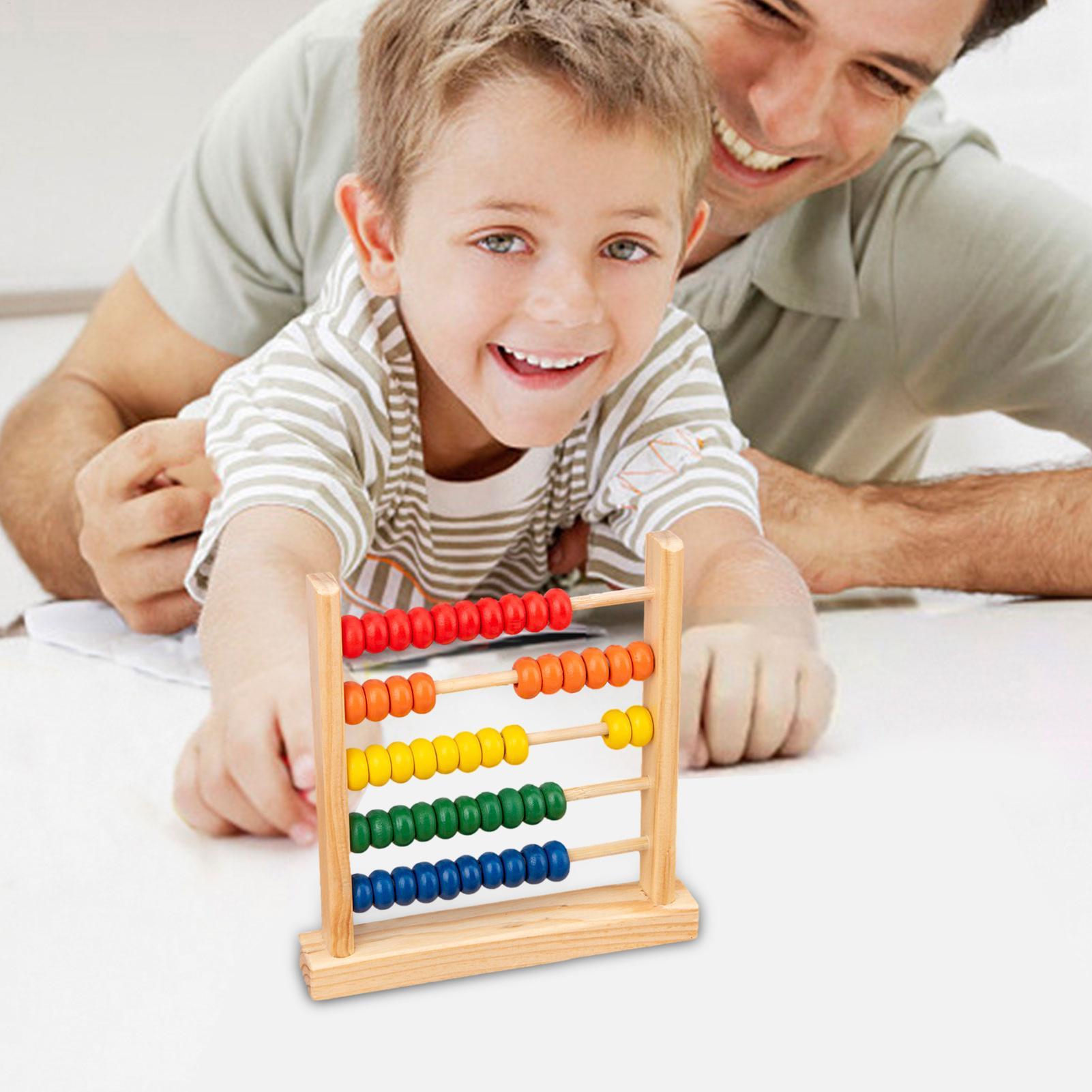لعبة عداد خشبي تعليمية للأطفال - مراجعة Abacus Counting Bead وسعره