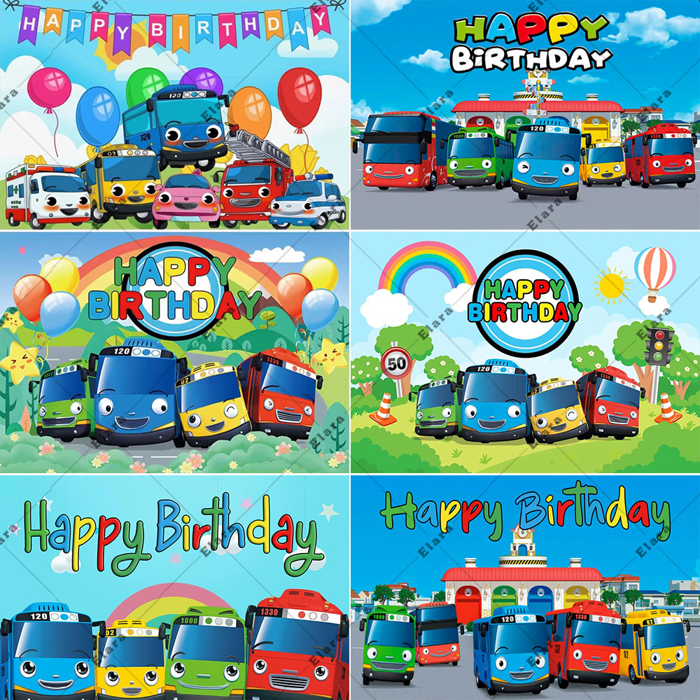 كارتون أنيمي الحافلة الصغيرة ل - مراجعة Kids Education Banner وسعره