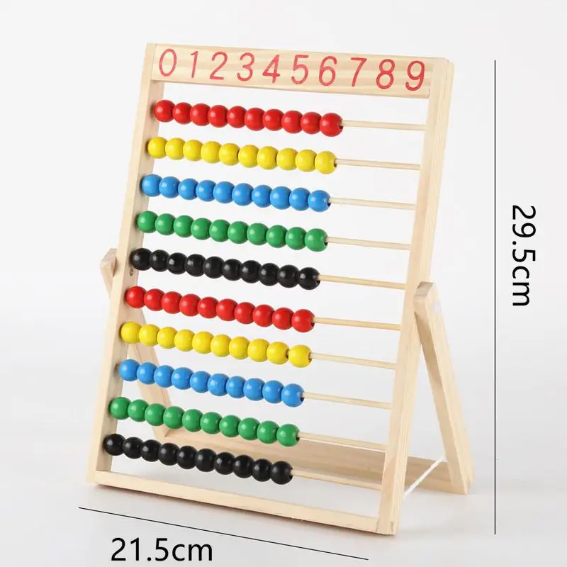 1 قطعة عدد مونتيسوري الحساب ال - مراجعة Abacus Counting Bead وسعره